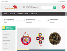 Tablet Screenshot of pipiliapplique.com